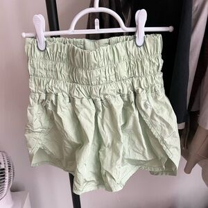 FP Movement by Free People Light Green Athletic Shorts